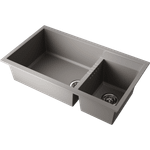Мойка Omoikiri Tedori 86-2-LB-GR Tetogranit/leningrad grey
