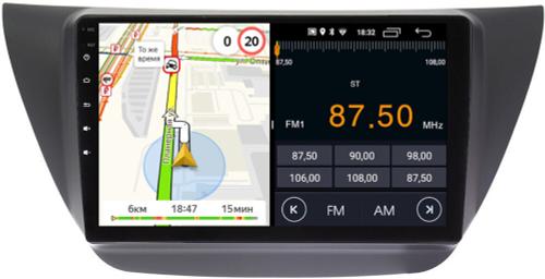 Магнитола для Mitsubishi Lancer 9 (CS), Cedia, Evolution 7-9 (CT) - Parafar PF950FHD на Android 13, CarPlay, 4G SIM-слот