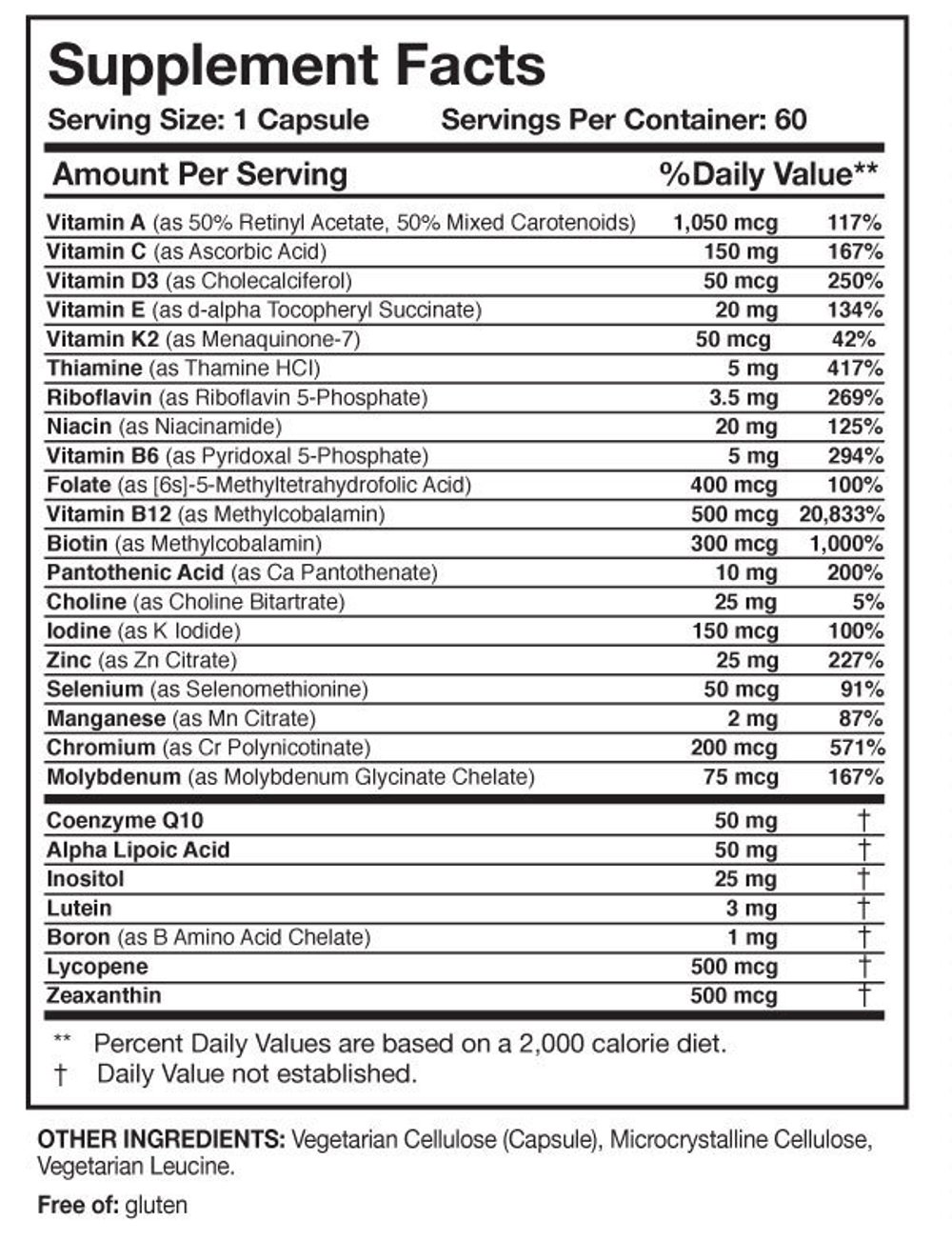 Physician Daily Multivitamin D3