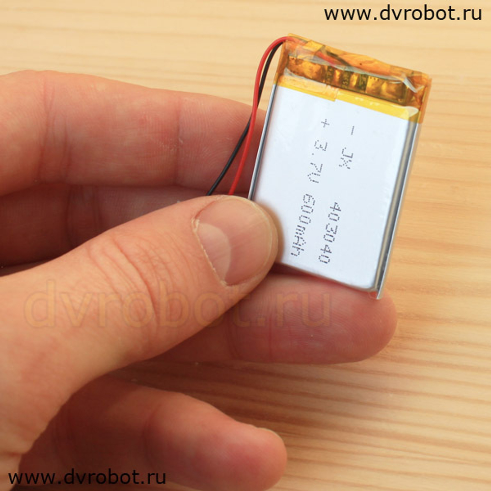 Аккумулятор Li-Po 3.7В-600мА/403040