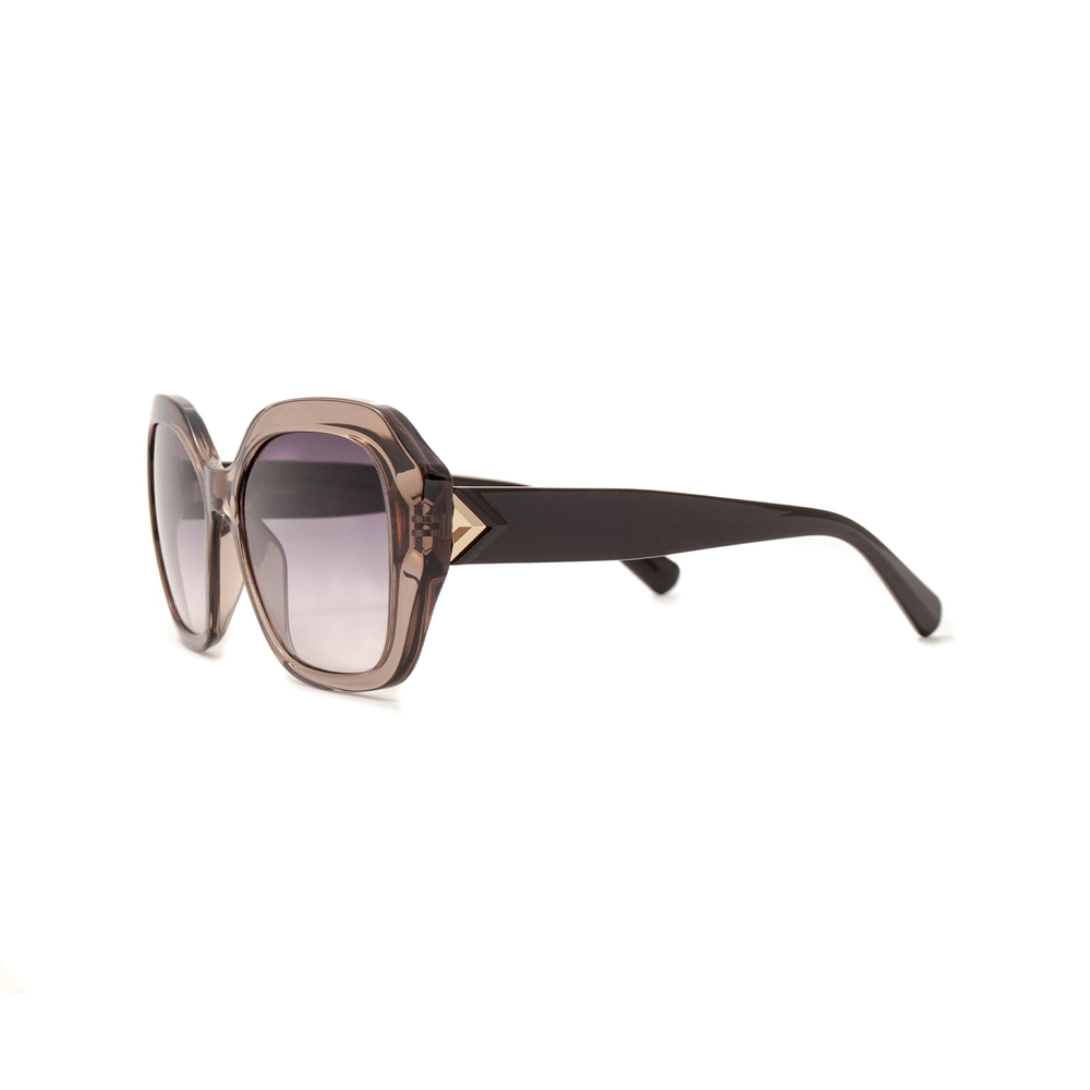Солнцезащитные очки Dackor 606 Brown многогранник прозрачно-коричневые