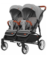 Коляска для двойни Carrello Connect CRL-5502 Rock Gray