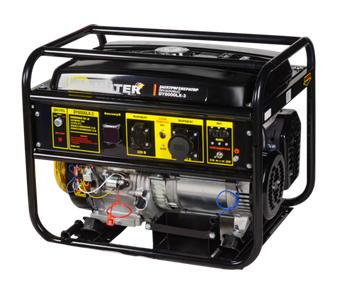 Портативный бензогенератор HUTER DY8000LX-3 - [6,5 кВА / 380V] трехфазный