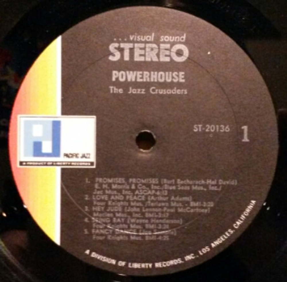 The Jazz Crusaders - Powerhouse - 1968 USA OG Press