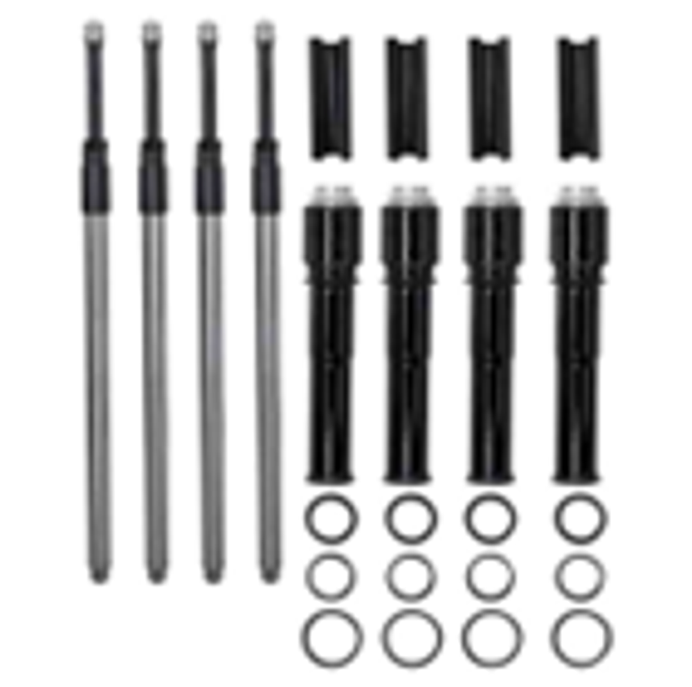 Quickee Pushrod Kit with Black Covers for Mi8 Models