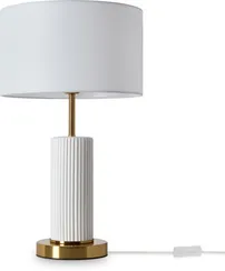 Интерьерная настольная лампа Ceram FR5491TL-01BS Freya