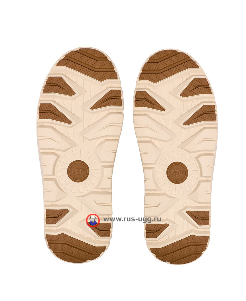 MENS TASMAN WEATHER HYBRID SLIPPER Chestnut-White