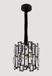 Светильник подвесной Rilon 89012/1S BK, 40 Вт, чёрный