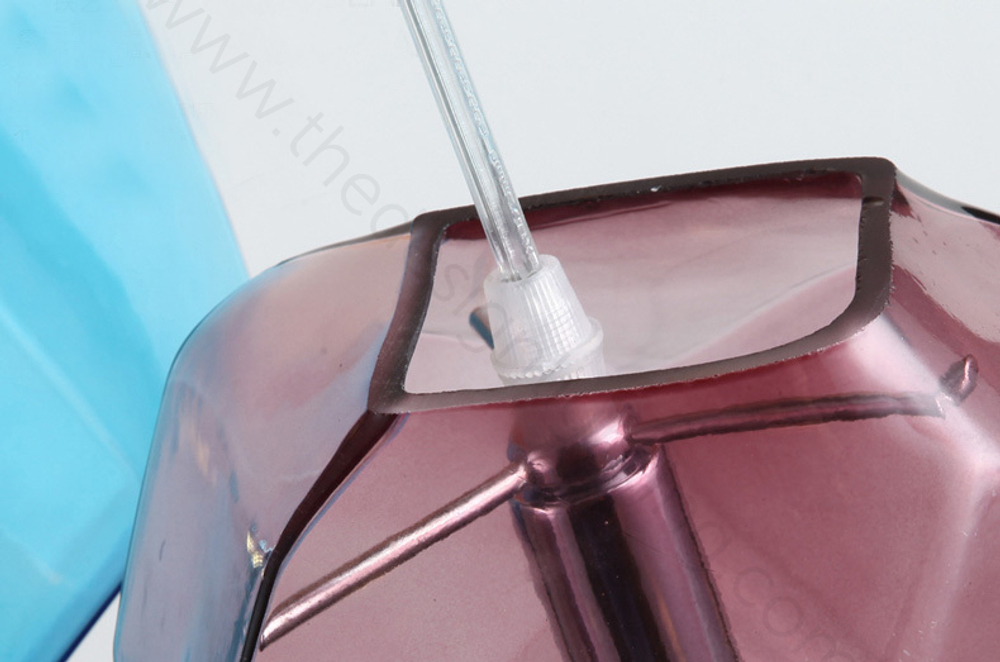 Pendant design lamp Ice Cube by Lasvit (Blue)