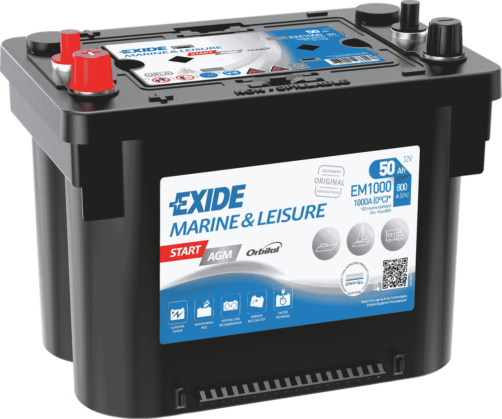 EXIDE - EM1000-EXI - Starter Battery