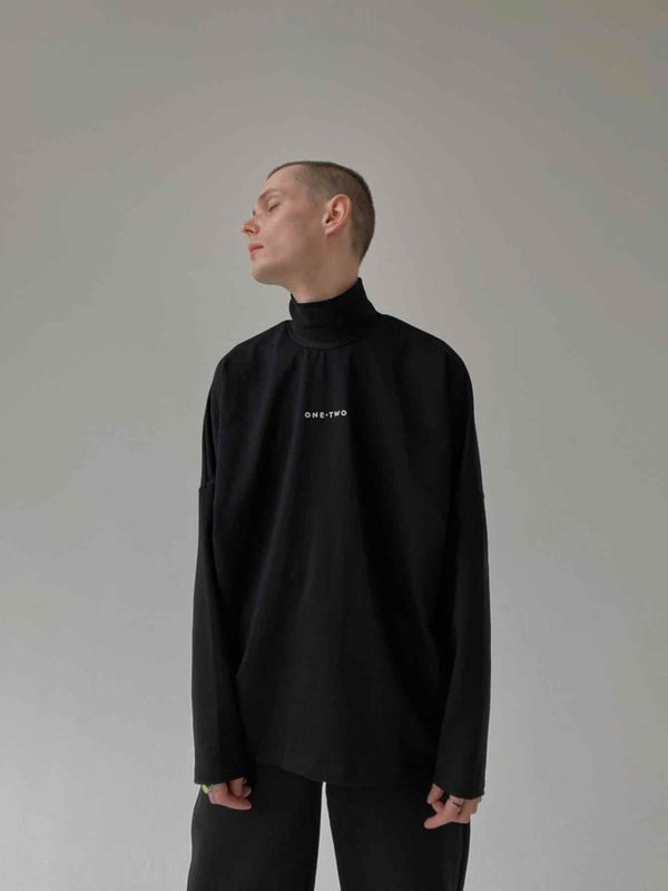 Водолазка Basic черная - фото 2