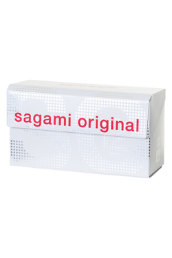 Полиуретановые презервативы Sagami Original 0.02, 12 шт