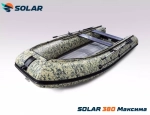 Лодка надувная моторная solar-380 к (максима)