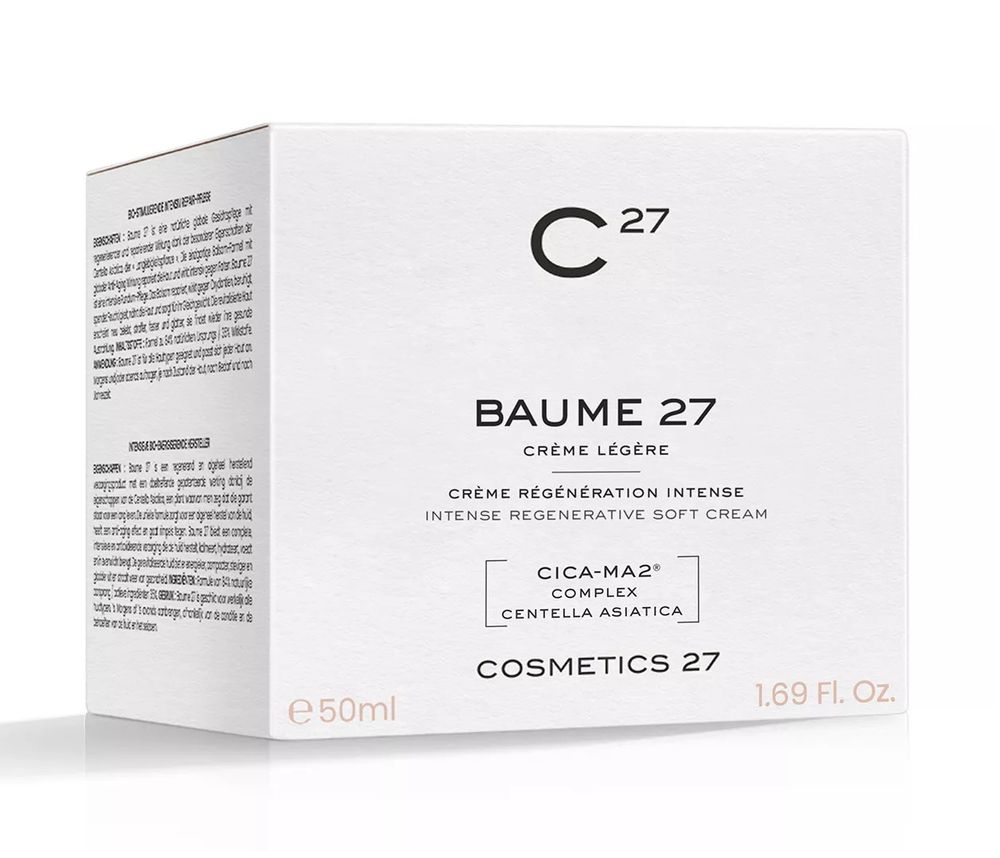 COSMETICS 27 (C 27) Увлажняющий крем для интенсивного омоложения кожи Baume 27 Creme Legere 50 мл
