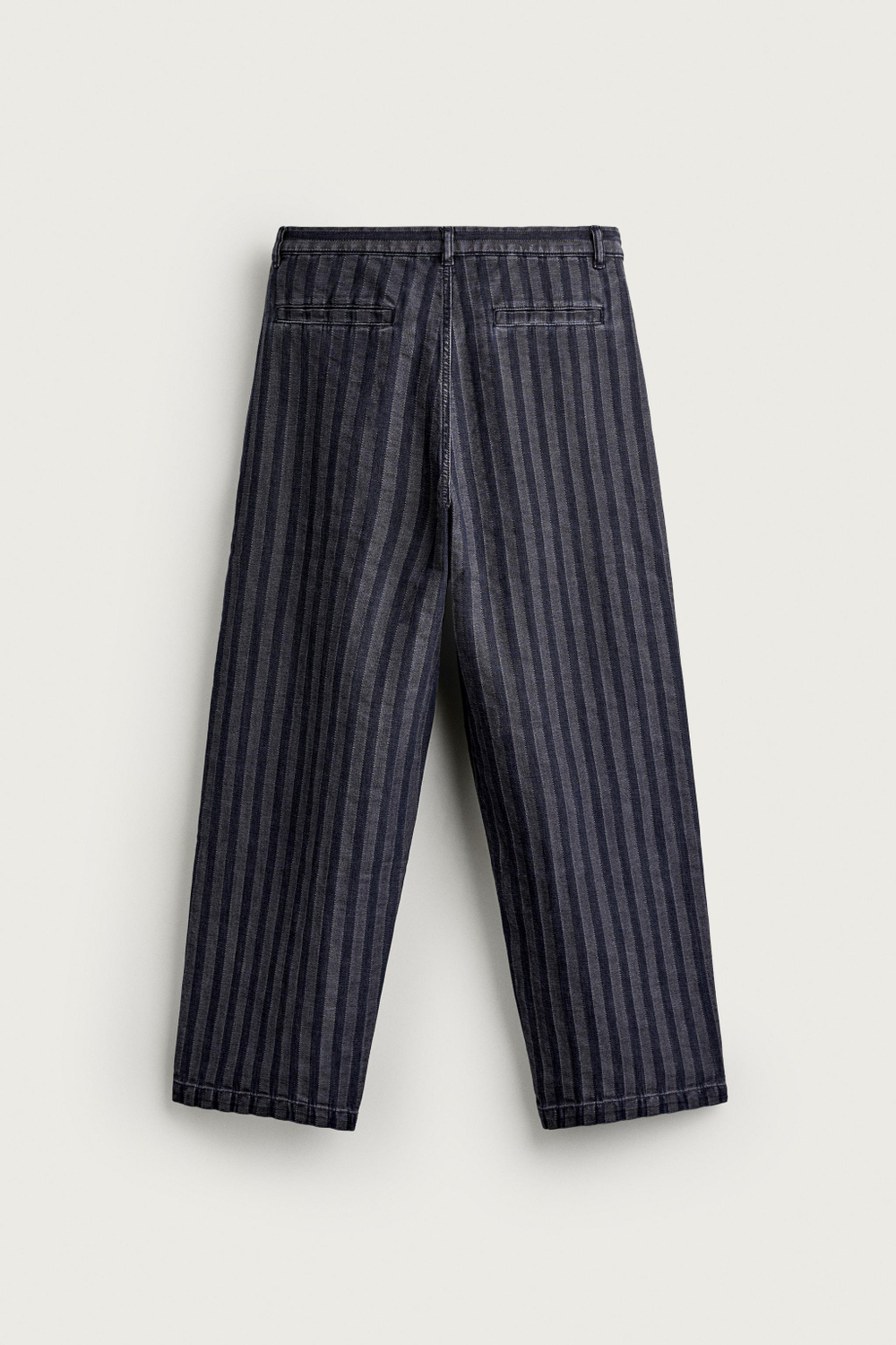 БРЮКИ ЧИНОС RELAXED FIT В ПОЛОСКУ — ZARA