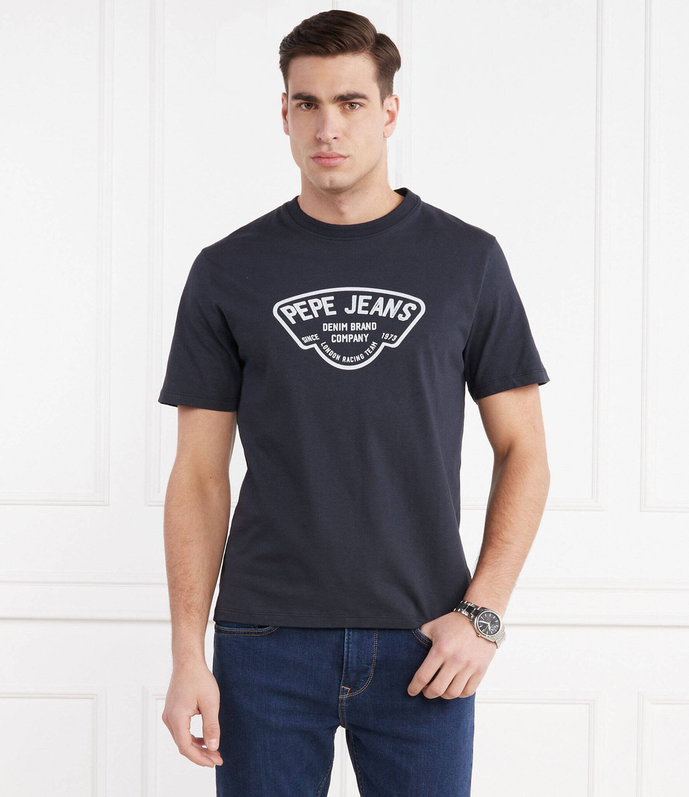 Футболка CHERRY Pepe Jeans London - темно-синий(PM509381)