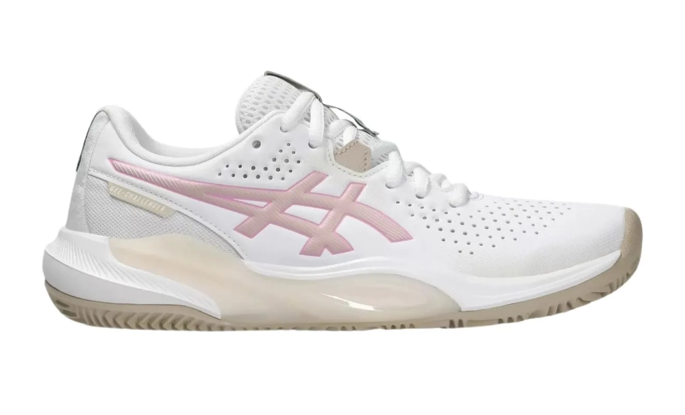 Женские кроссовки для padel Asics Gel-Challenger 15 Padel - white/bubblegum
