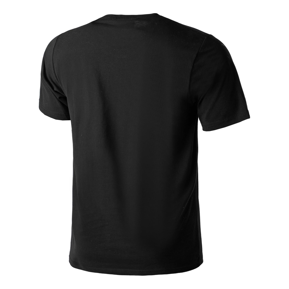 Мужское теннисное поло Quiet Please Glow In The Dark Logo T-Shirt Men - Black, White