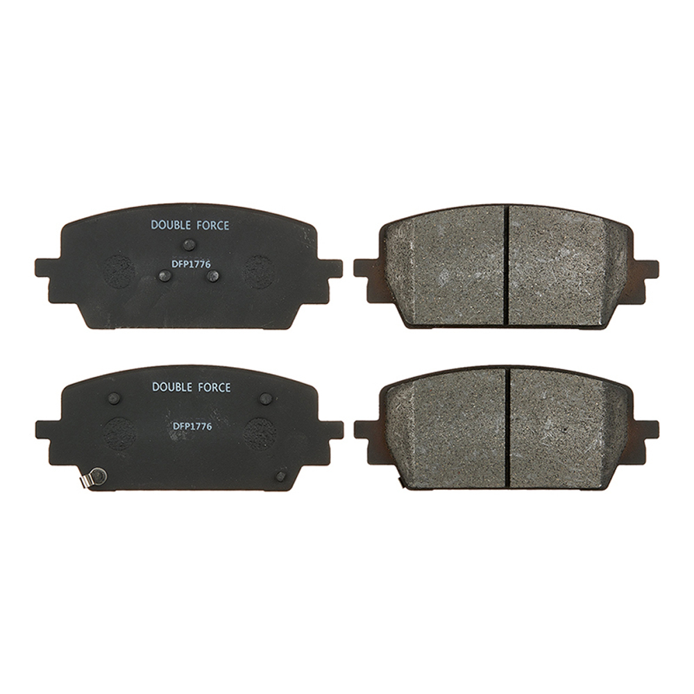 Колодки тормозные дисковые передние Double Force DFP1776