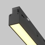 Трековый светильник Базис / Basis Exility 2700K 30Вт 120°, TR030-2-30W2.7K-B. TM Maytoni
