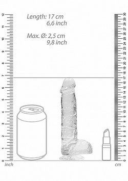 Фаллоимитатор 15 см. Realistic Dildo With Balls