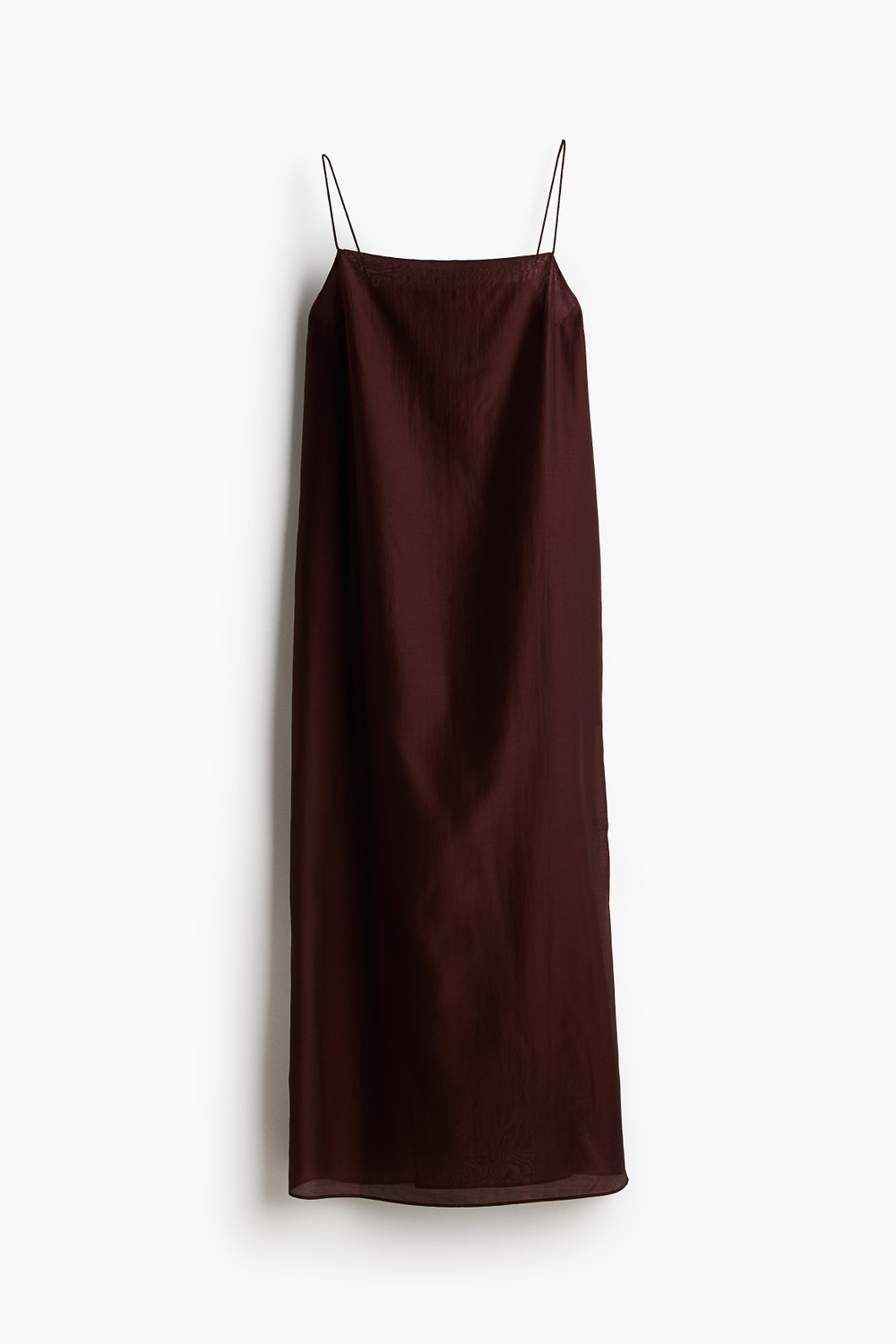 Платье на бретелях из смеси с лиоцеллом - H&M