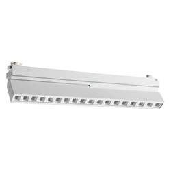 359740 PORT NT25 240 белый Светильник однофазный двухжильный трековый с переключ. цв. температуры IP20 LED 18W 180-265V 2700К/3200К/4000К EOS