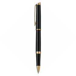 Ручка-роллер Waterman Hemisphere, цвет: Mars Black/GT, стержень: Fblk