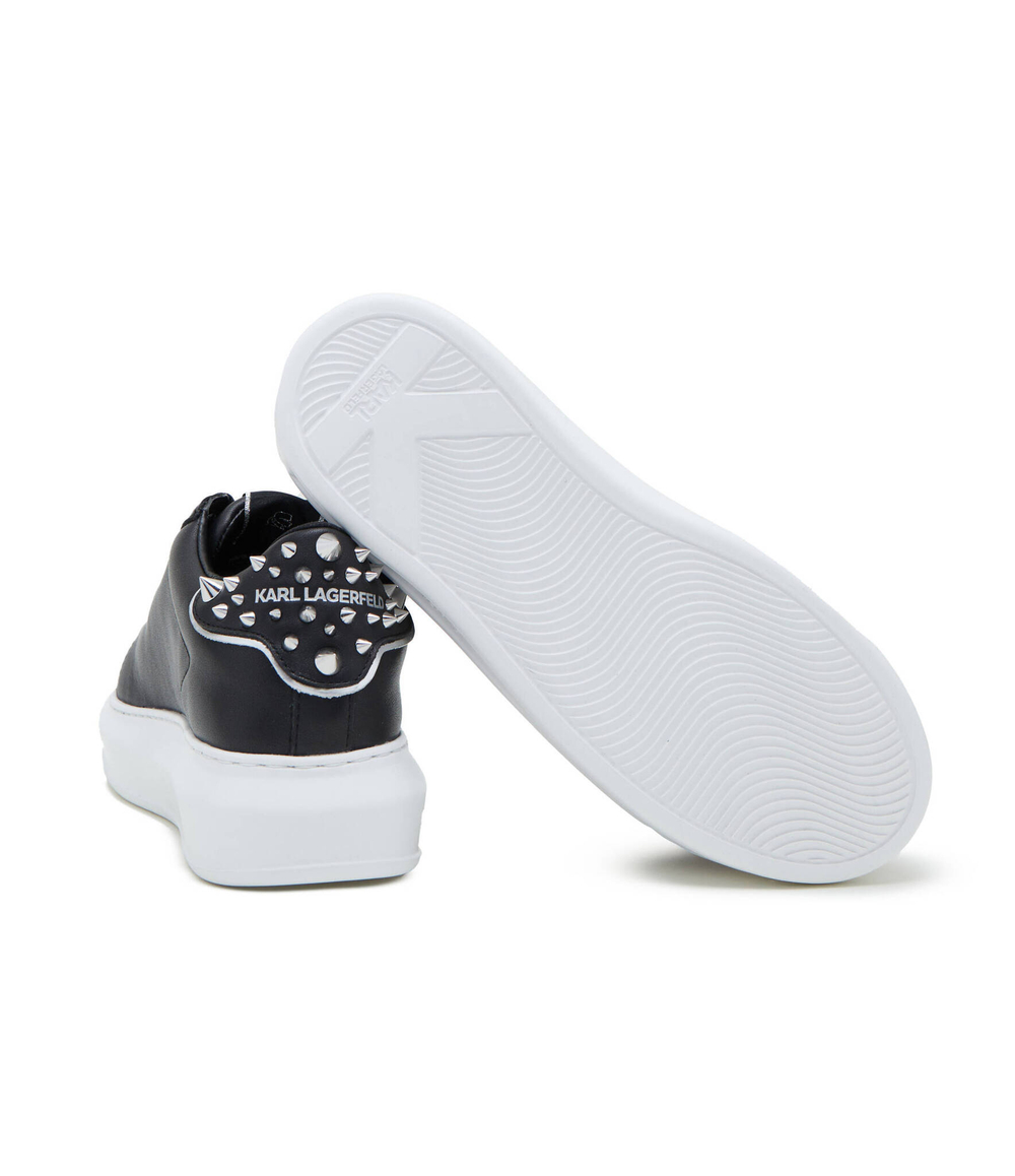 Кожаные кроссовки kapri Karl Lagerfeld - черный(KL62529N)