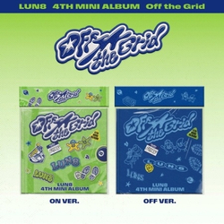 Альбом LUN8 - OFF THE GRID 4th Mini Album 2 Version SET