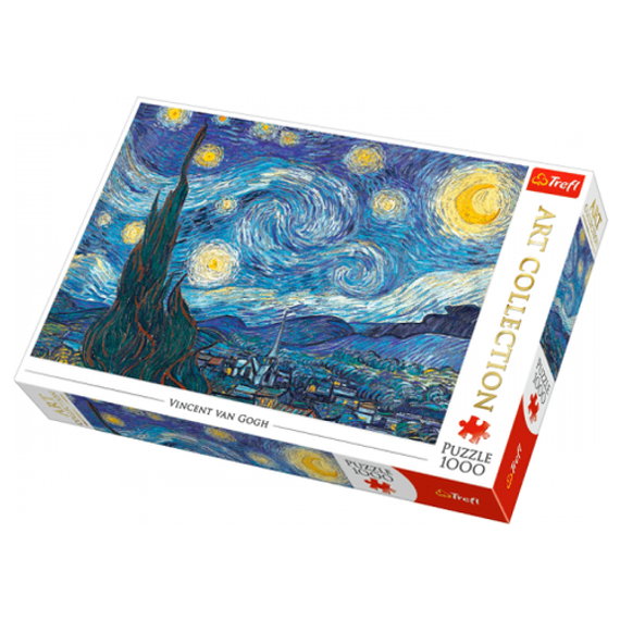 Puzzle "1000 Art Collection" -  The Starry Night / Bridgeman