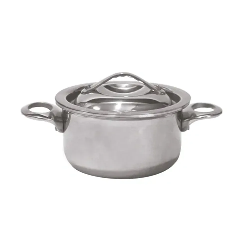Кастрюля для подачи 11,3 см h6 см 370 мл круглая Vintage нерж. P.L. Proff Cuisine