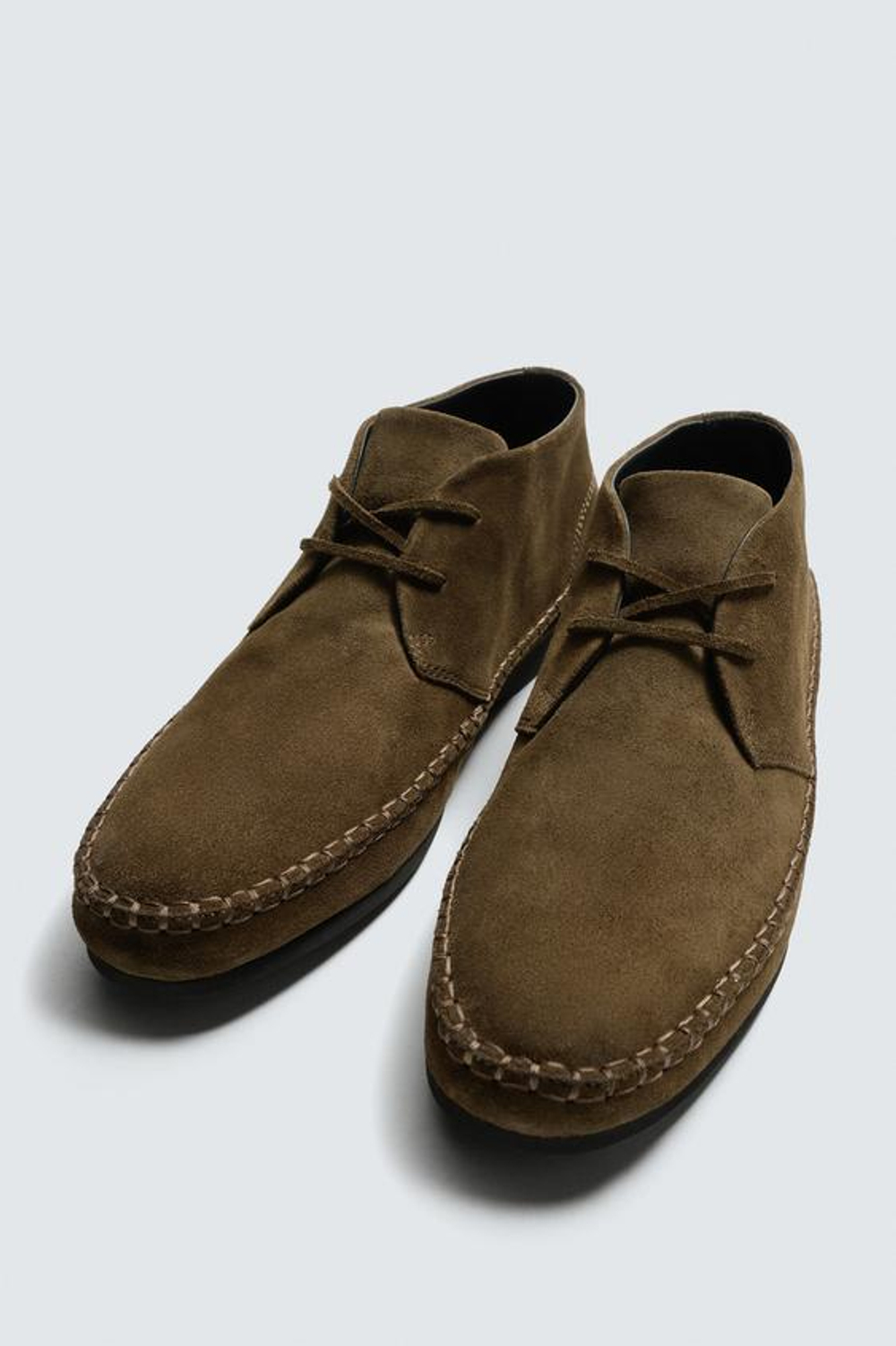 ZARA Х AARON LEVINE КОЖАНЫЕ ТУФЛИ VIBRAM®, БРОНЗОВЫЙ