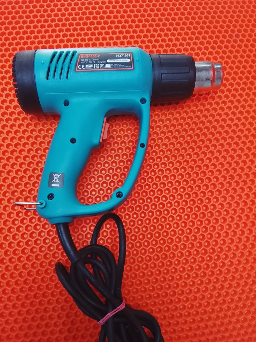 Фен строительный bort bhg 1600 p