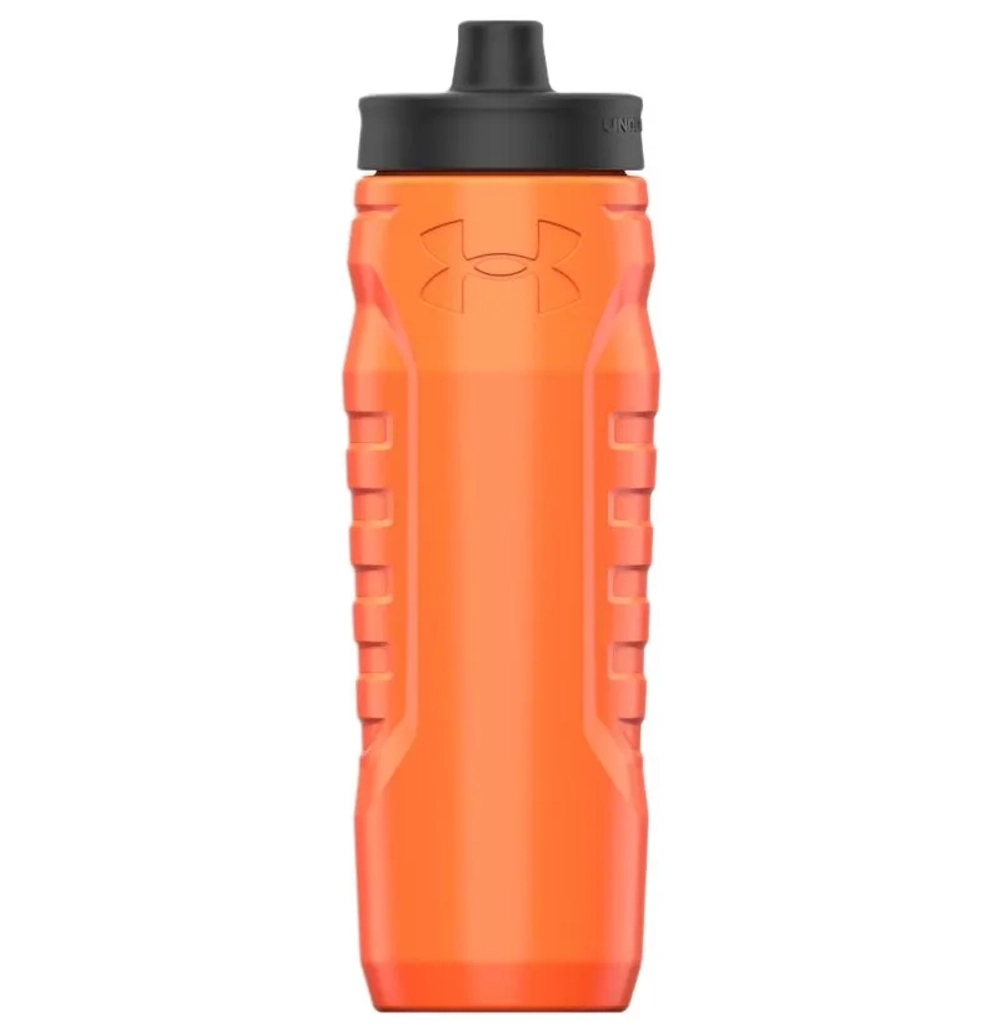 Теннисная бутылка Under Armour Sideline Squeeze 950ml - blaze orange/black