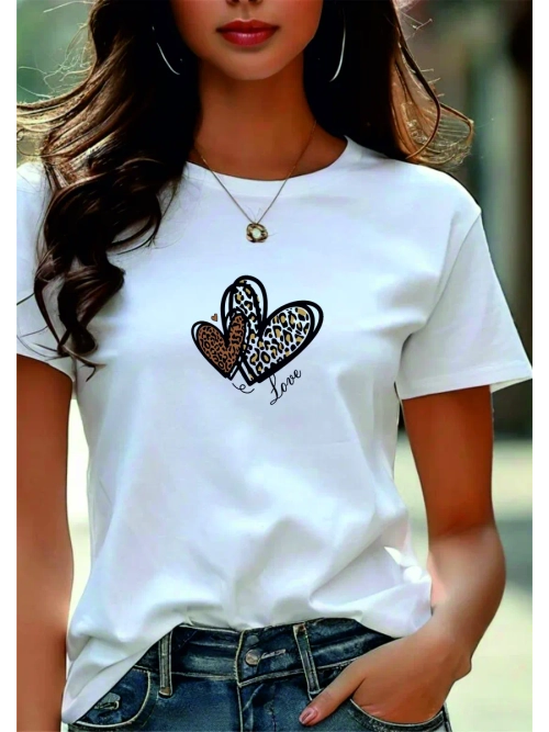 Футболка белая Love