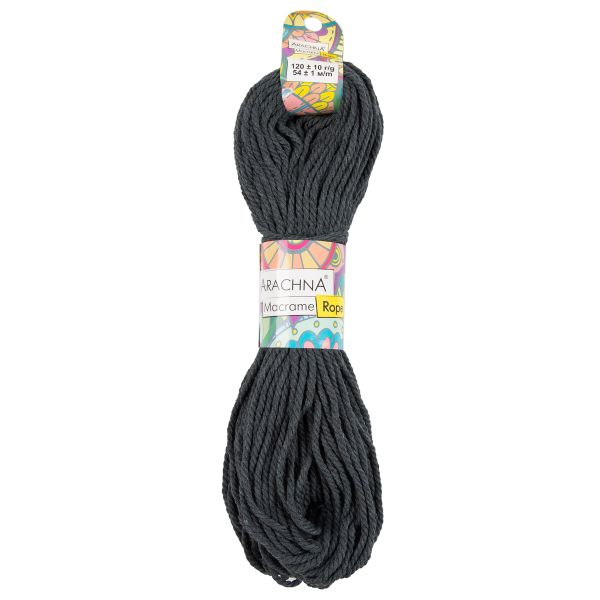 Пряжа Arachna Macrame Rope / уп.3 мот. по 120г, 54м, 103 серый