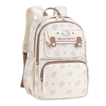 Sanrio Polyester Backpack For Middle And High School Girls Regular Women"s Beige