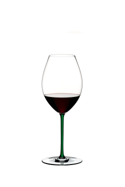 Бокал для красного вина 650мл Riedel Fatto a Mano Old World Syrah с зеленой ножкой