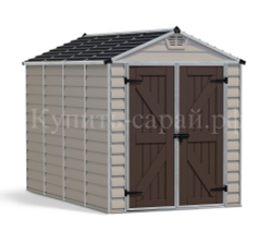 Сарай из поликарбоната Palram SkyLight 6x10 beige