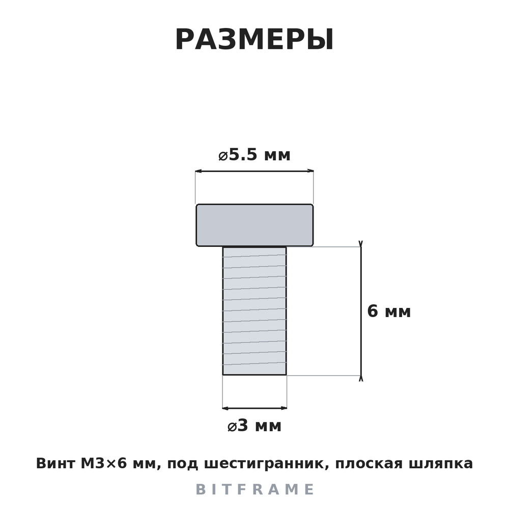 РАЗМЕРЫ — габариты