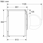 Сушильная машина Bosch WQB245CBSN