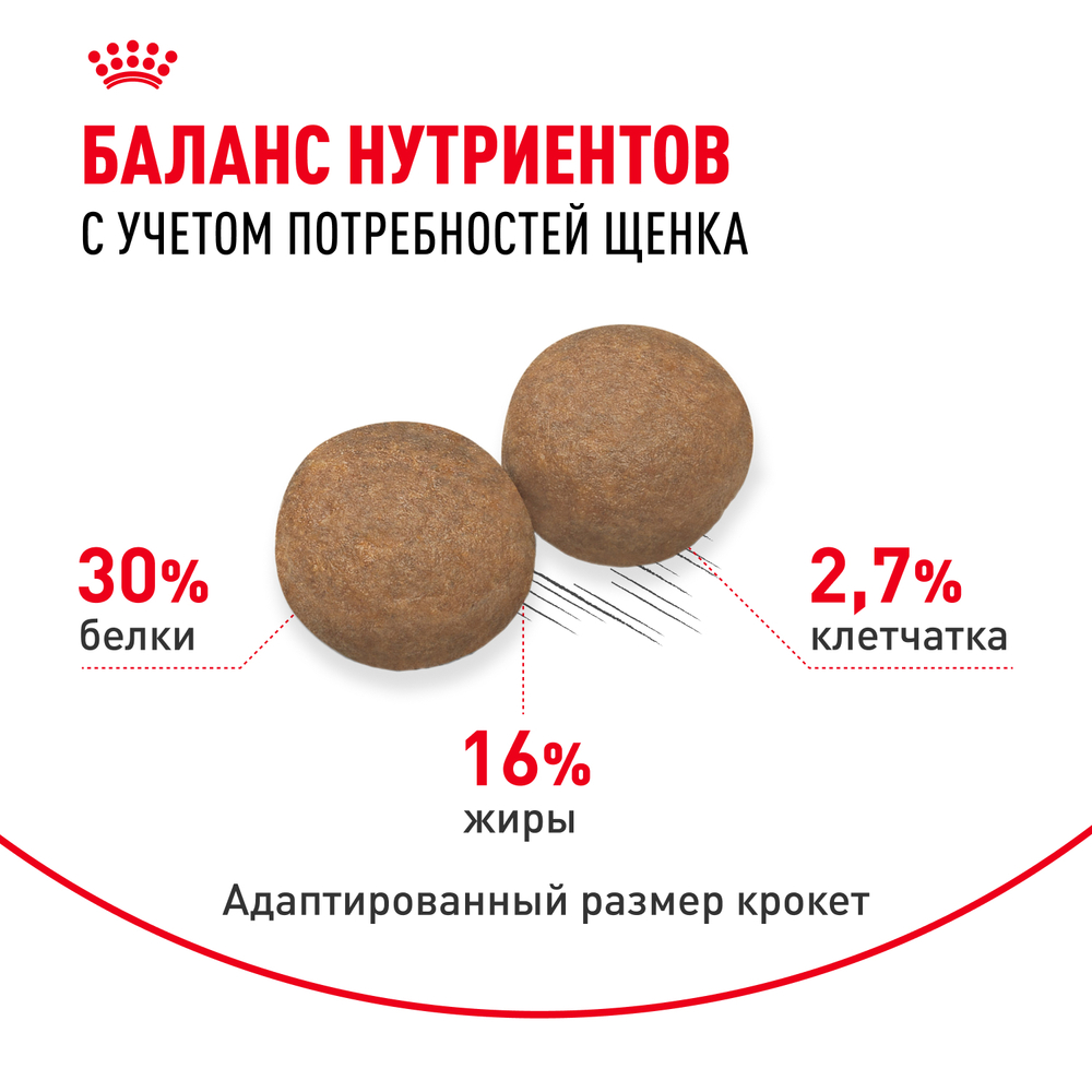 Royal Canin Maxi Puppy Корм сухой для щенков крупных размеров в возрасте до 15 месяцев - 3 кг