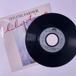 Винтажная виниловая пластинка LP Mylene Farmer Libertine (Франция 1986) 7 дюймов