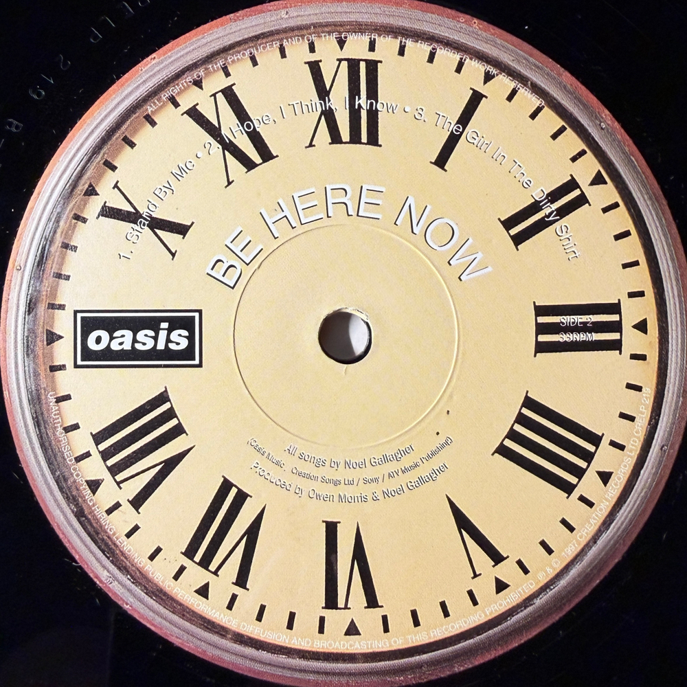 Oasis – Be Here Now 2LP (Англия 1997г.)