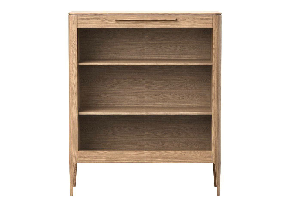 Витрина Type oak стеклянная высота 120 см (натуральный дуб)