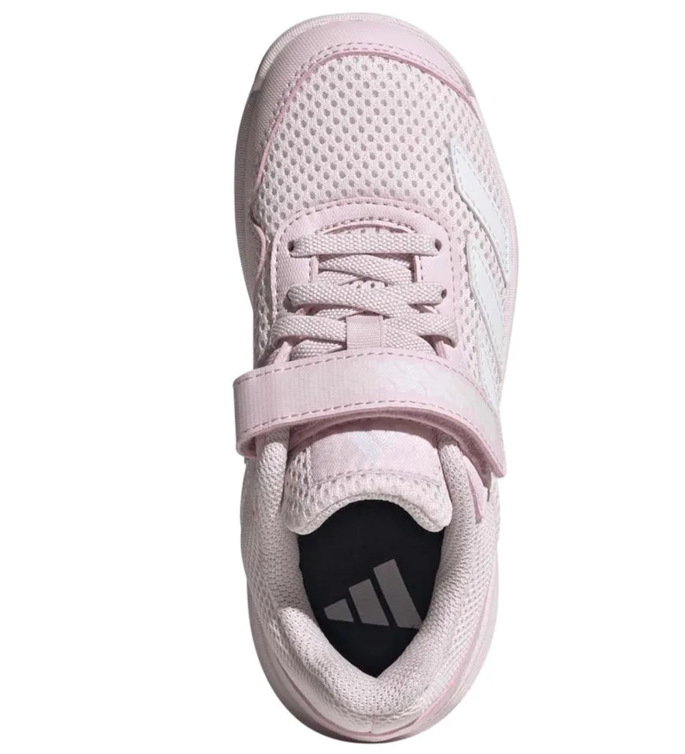Детские теннисные кроссовки Adidas Courtflash K - distilled pink/cloud white/distilled pink