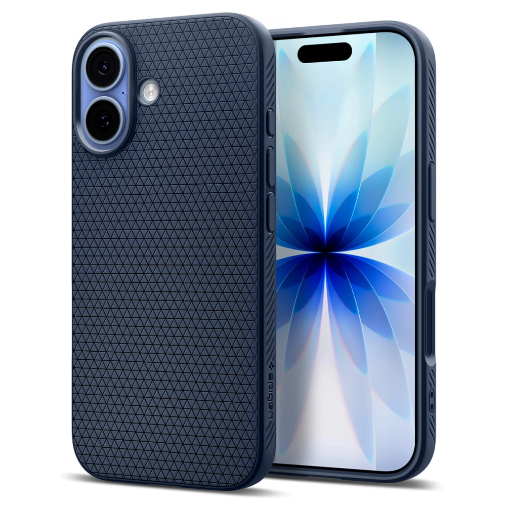 Чехол Spigen Liquid Air для iPhone 17 Navy Blue
