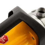 Садовый поверхностный насос GP-1000Х, 1000 Вт, 3500 л/ч, подъем 44 м, нержавейка Denzel — фото 4