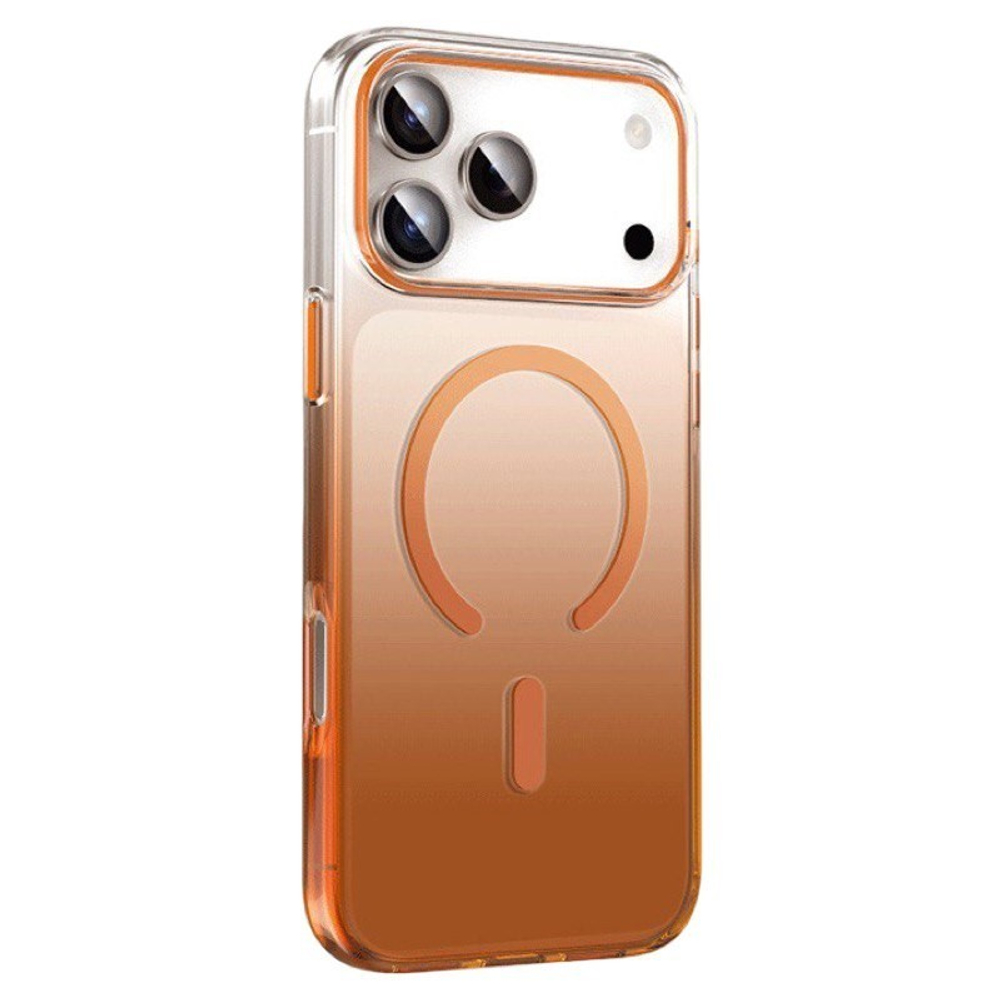 Накладка для i-Phone 17 Pro Max Keephone Aurora Pro MagSnap оранжевый